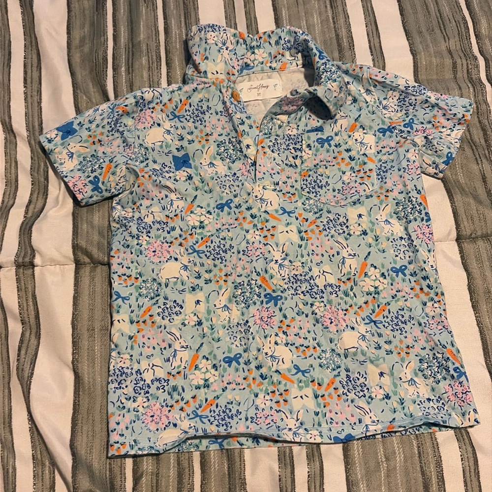 3T Sweet Honey Easter Polo